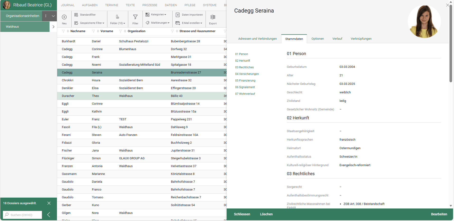 Modulbild Kontakt&Stammdaten