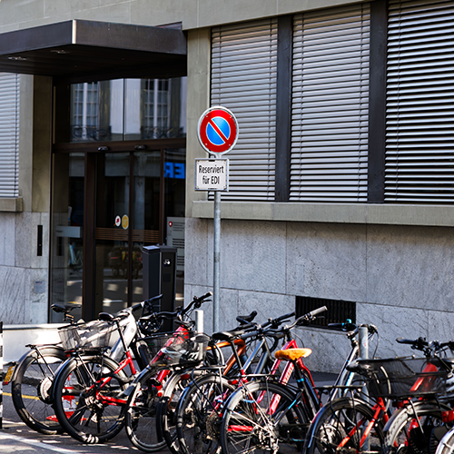 Eingang zum Generalsekretariat EDI in der Inselgasse
