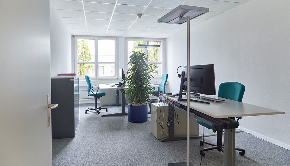 Büro im 3. Stock - Standort Bern der GLAUX GROUP